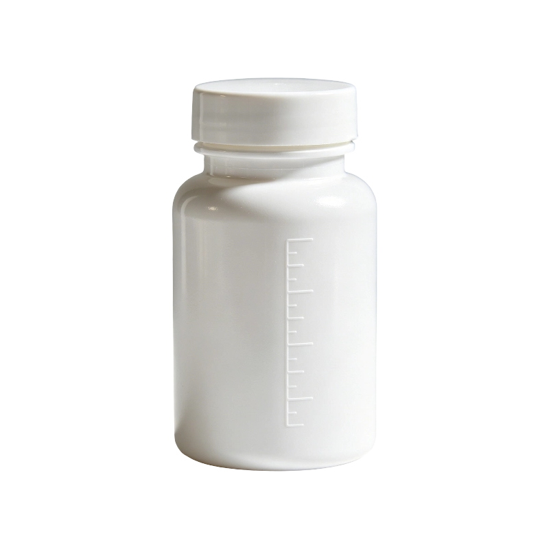 100 میلی لیتر 150 میلی لیتر HDPE ویتامین قرص Nutraceutical بطری کپسول گرد
