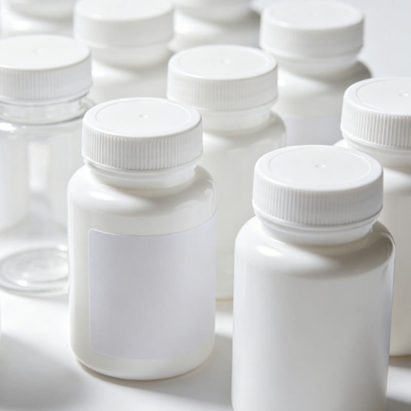 بطری پلاستیکی خالی 50 میلی لیتری 100 میلی لیتری قرص گرد HDPE Medicine