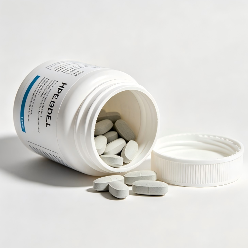 بطری پلاستیکی خالی 50 میلی لیتری 100 میلی لیتری قرص گرد HDPE Medicine