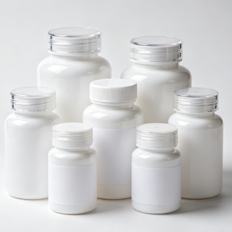 بطری پلاستیکی خالی 50 میلی لیتری 100 میلی لیتری قرص گرد HDPE Medicine