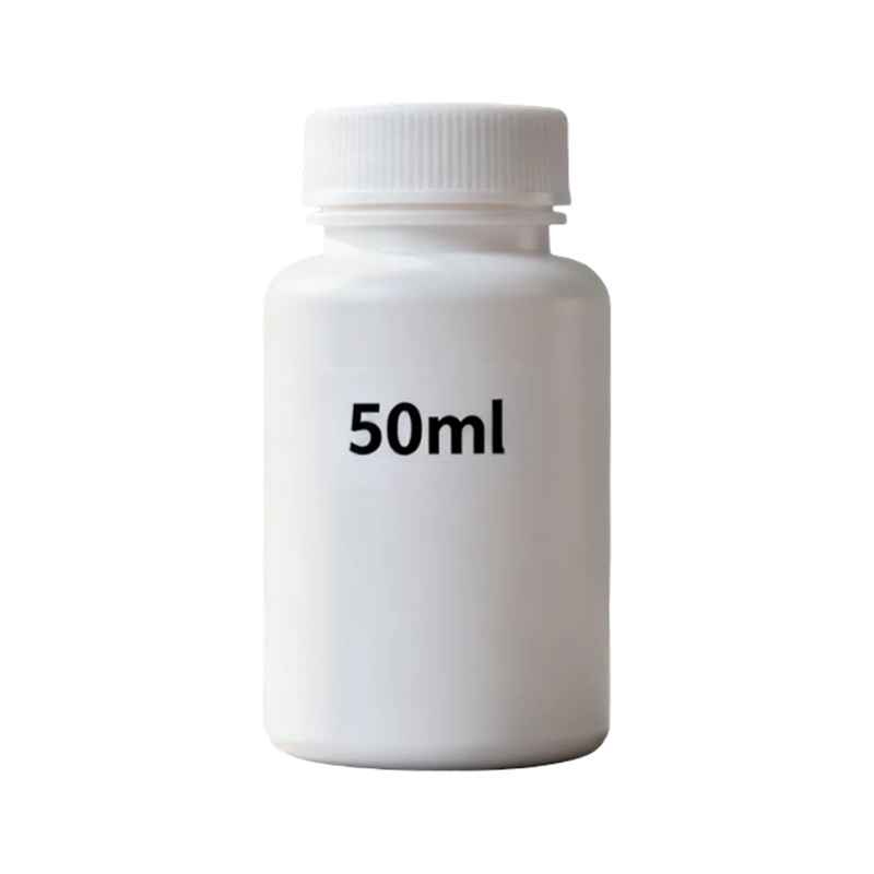 بطری پلاستیکی خالی 50 میلی لیتری 100 میلی لیتری قرص گرد HDPE Medicine